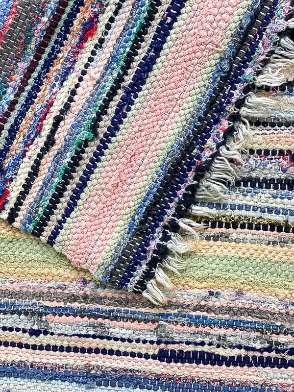 Swedish rag rugs Blekinges Eringsboda , vintage handmade rug - Rugs Of ...